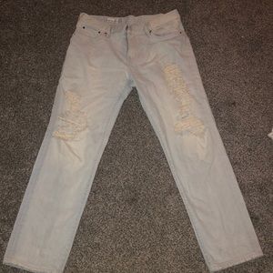 Ripped GAP jeans